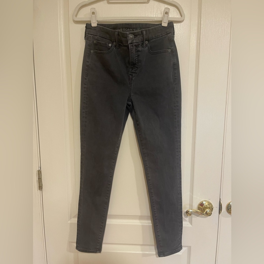 American Eagle charcoal/grey jeans​​​​​​​​